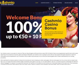 Cashmiocasinobonus.com Screenshot