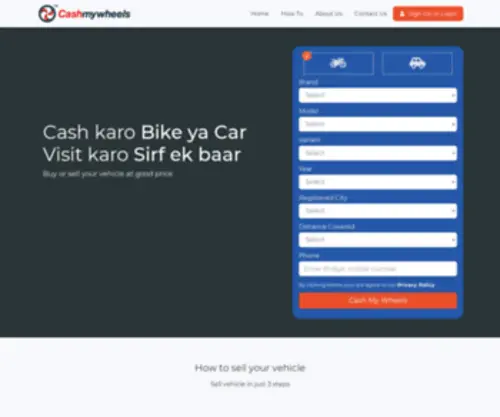 Cashmywheels.com(Cashmywheels) Screenshot