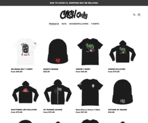 Cashonly.shop(CASHONLYNY) Screenshot