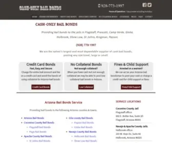 Cashonlybailbonds.com(Arizona Bail Bonds) Screenshot