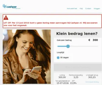 Cashper.nl(Cashper) Screenshot