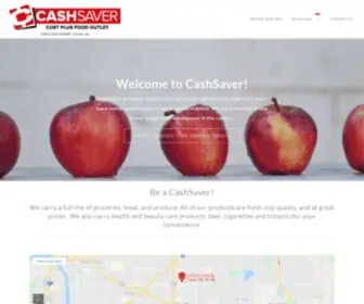 Cashsaverfoodstores.com(CashSaver Cost Plus Food Outlet) Screenshot