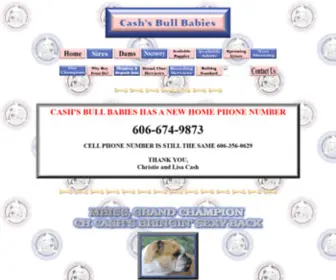 Cashsbullbabies.com(Cash's Bull Babies) Screenshot