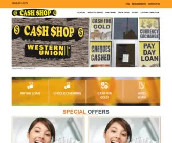 Cashshop.ca(Cash Shop) Screenshot