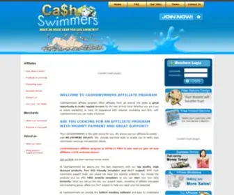 Cashswimmers.com(The CashSwimmers affiliate program) Screenshot