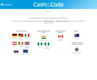 Cashtocode.com Screenshot