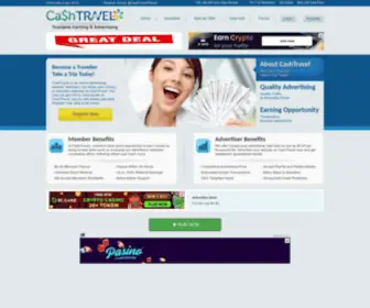Cashtravel.info(Trustable Earning & Advertising) Screenshot