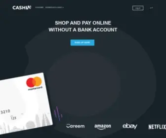 Cashucard.com(Pay Online Easily and Securely without Credit Card) Screenshot