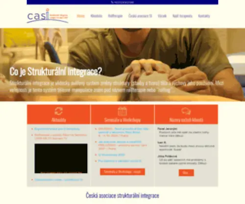 Casi-Rolfterapie.cz(Home) Screenshot