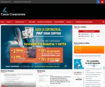 Casiacreaciones.com.mx(Casia Creaciones) Screenshot