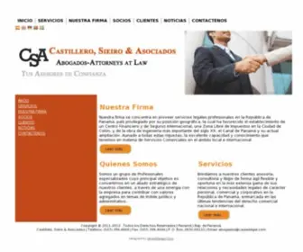 Casiaslegal.com(Servicios Legales) Screenshot