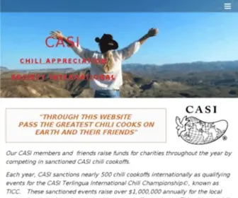 Casichili.net(Learn more about CASI) Screenshot