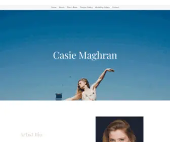 Casiemaghran.com(Casie Maghran) Screenshot