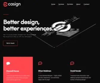 Casign.nl(Logo & Brand Design) Screenshot