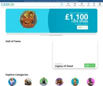 Casigo.com(CasiGO) Screenshot