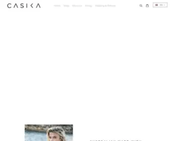 Casika.com.au(Australian made swimwear) Screenshot