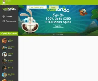 Casilando.com Screenshot
