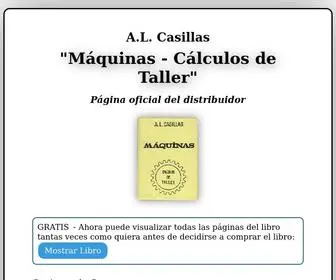 Casillas-Maquinas.com(Casillas Maquinas Calculos de Taller) Screenshot