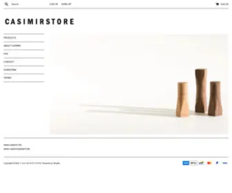 CasimirStore.com(C A S I M I R S T O R E) Screenshot