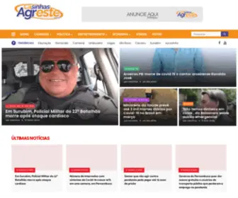 Casinhasagreste.com.br(Casinhas-PE) Screenshot