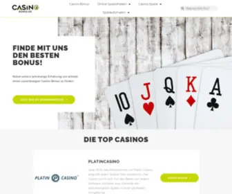 Casino-Bonus.de Screenshot