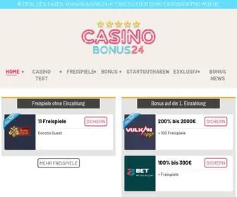 Casino-Bonus24.net Screenshot