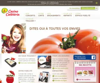 Casino-Cafeteria.com Screenshot