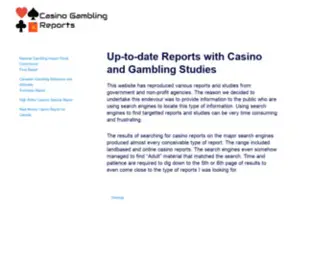 Casino-Gambling-Reports.com Screenshot