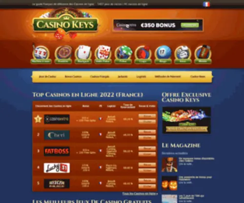 Casino-Keys.com Screenshot