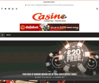 Casino-Marketing-Promotions.com Screenshot
