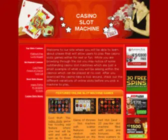 Casino-Slot-Machine.net(Best Slots Bonuses) Screenshot