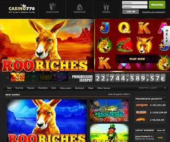 Casino770.com Screenshot