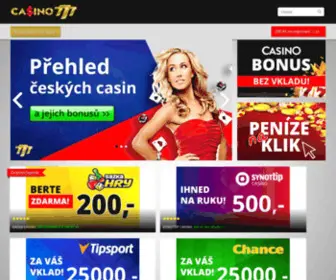 Casino777.cz Screenshot