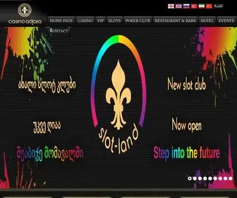 Casinoadjara.com(Nightlife in tbilisi) Screenshot