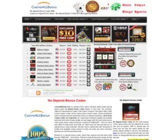 Casinoallbonus.com Screenshot