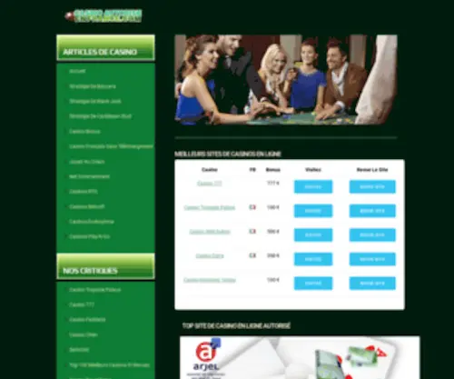 Casinoautoriseenfrance.com Screenshot