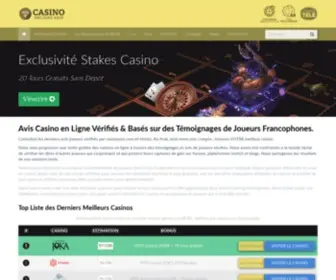 Casinoavis.com(Avis) Screenshot