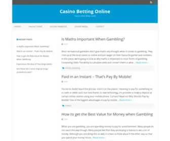 Casinobettingonline.co.uk Screenshot