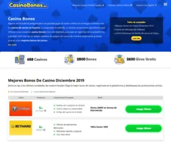 Casinobonos.es Screenshot