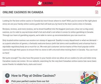 Casinocanada.com Screenshot