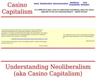 Casinocapitalism.info Screenshot