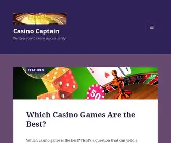 Casinocaptain.net Screenshot