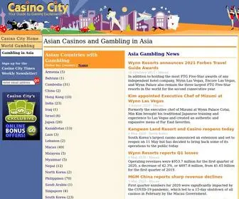 Casinocity.asia Screenshot