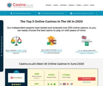 Casino.co.uk Screenshot