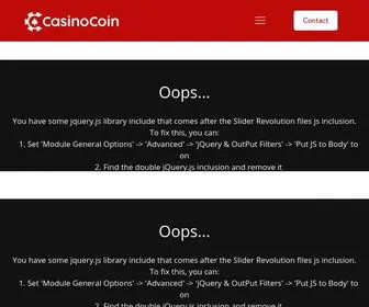 Casinocoin.org(Coin) Screenshot