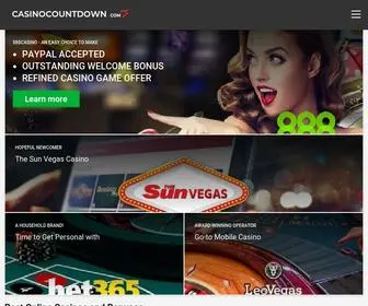 Casinocountdown.com Screenshot