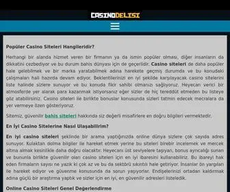 Casinodelisi.com Screenshot