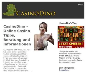 Casinodino.com Screenshot