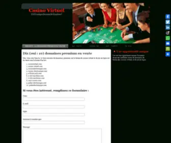 Casinoelectronique.com Screenshot