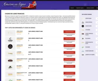 Casinoenlignefrancais.com(Bonus) Screenshot